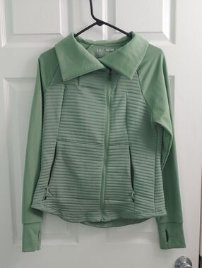 5.11 Tactical Crystal Hybrid Jacket Women's Size M Mint Green Quilted Full Zip